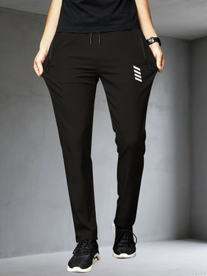 69 WILDHORN STREET Printed Men Black Track Pants