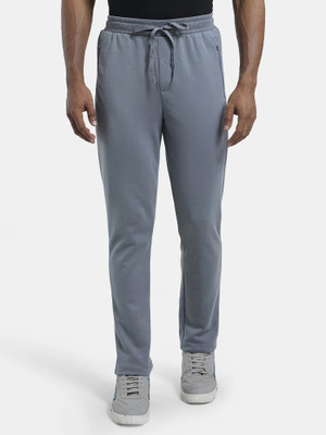 JOCKEY AM44 Solid Men Grey Track Pants