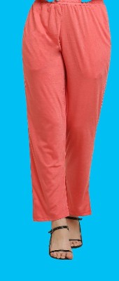 CANIDAE Solid Women Orange Track Pants