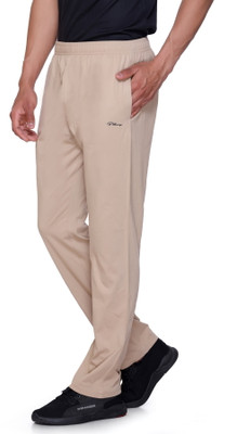 A&Y Solid, Printed Men Beige Track Pants