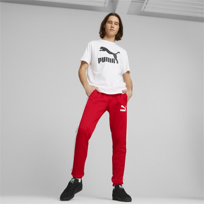 PUMA Iconic T7 Track Pants PT Solid Men Red Track Pants