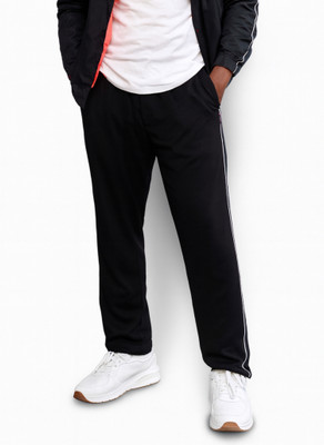 sikaya Striped Men Blue Track Pants