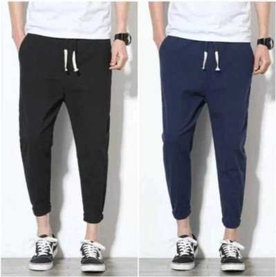 THE ARK Solid Men Multicolor Track Pants
