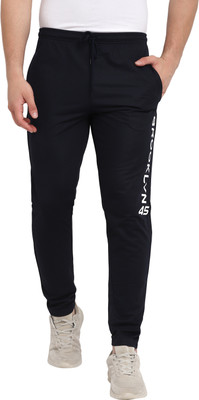 OFF LIMITS Solid Men Blue Track Pants