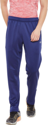 Perf Solid Men Grey Track Pants