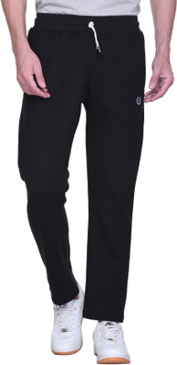 Leebonee Solid Men Black Track Pants