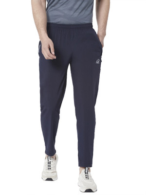 Muffy Solid Men Blue Track Pants