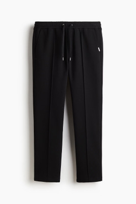 BTMZ Solid Men Black Track Pants