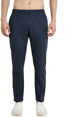 nice mode Solid Men Blue Track Pants