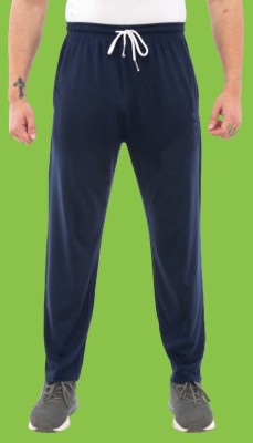 Epoxy Solid Men Dark Blue Track Pants