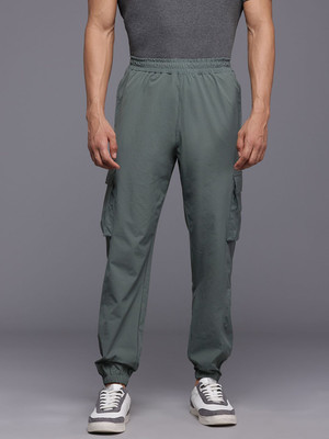 HRX by Hrithik Roshan Solid Men Green Track Pants
