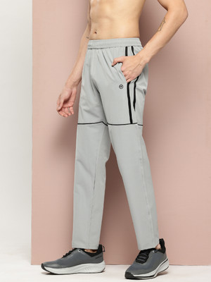 Turnfit Solid Men Grey Track Pants
