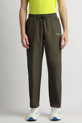 REEBOK Solid Men Dark Green Track Pants