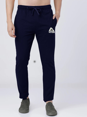 BDG SPORTS Solid, Printed Men Blue Track Pants