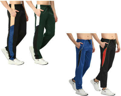 Indistar Colorblock Men Multicolor Track Pants
