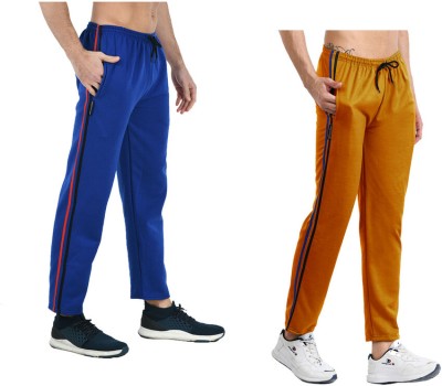 IndiWeaves Solid Men Multicolor Track Pants