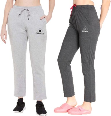 BLINKTEES Solid Women Grey, Grey Track Pants