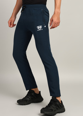 mank D Track Pant For Boys(Blue, Pack of 1)