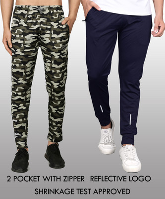 Suzaro Solid Men Multicolor Track Pants