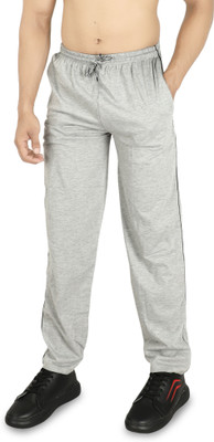 FABVIO PLUS Solid Men Grey Track Pants