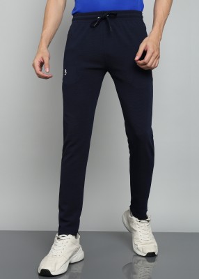 Lemona Solid Men Dark Blue Track Pants