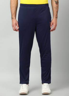 HRX by Hrithik Roshan Graphic Print Men Dark Blue Track Pants
