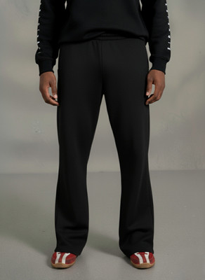 Dockstreet Striped Men Black Track Pants
