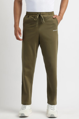 REEBOK Solid Men Dark Green Track Pants