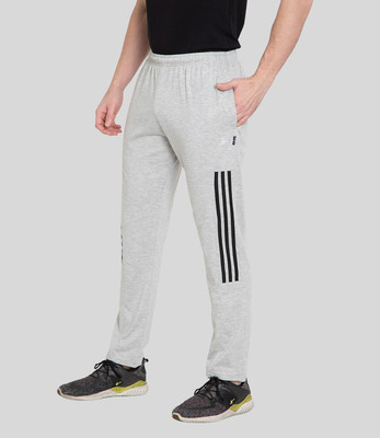 Zeffit Self Design Men Grey Track Pants