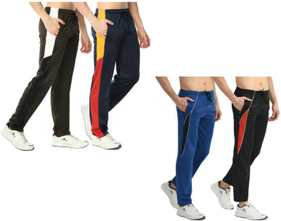 Indistar Colorblock Men Multicolor Track Pants