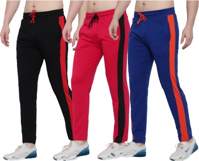 FASHA Striped Men Multicolor Track Pants