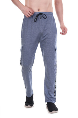NAVII CLOTHING Solid Men Blue Track Pants