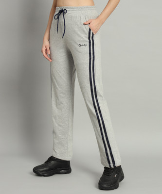 SYDNEY HILLS Striped Women Grey Track Pants