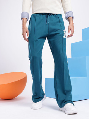 AEROPOSTALE Striped Men Green Track Pants