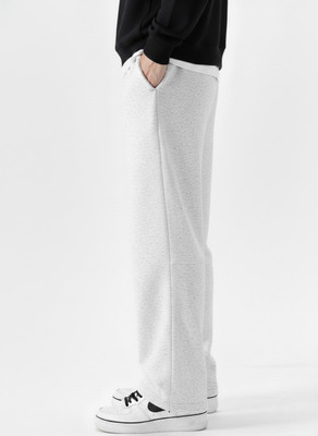 Dockstreet Striped Men White Track Pants