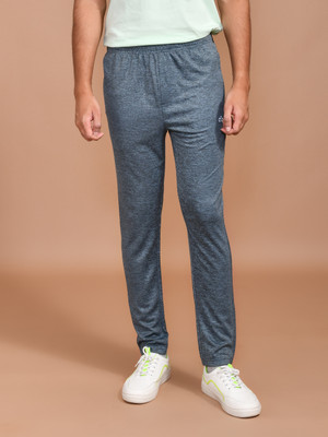 SKYKNIT Solid Men Blue Track Pants