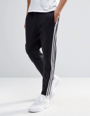 instylesports Striped Men Black Track Pants