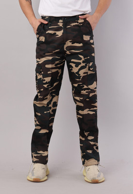 SmallTry Printed Men Multicolor Track Pants