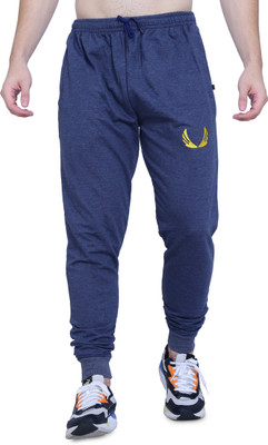 NEO GARMENTS Solid Men Blue Track Pants