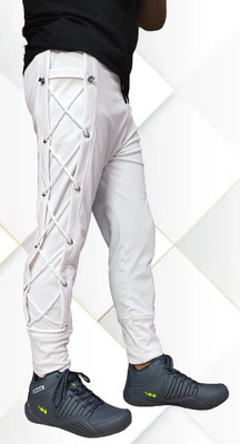 markview Solid Men White Track Pants