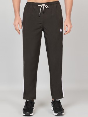 Pyro Spirit Striped Men Olive Track Pants