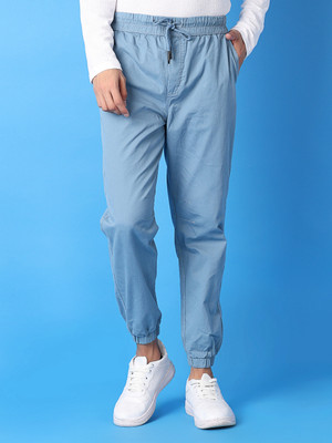 V-MART Solid Men Blue Track Pants