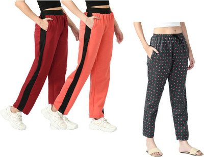 IndiWeaves Printed Women Multicolor Track Pants