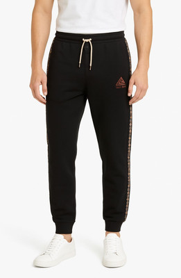 Kcollectionk Striped Men Dark Green Track Pants