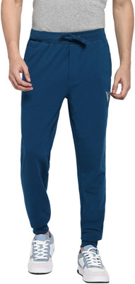 VAN HEUSEN Solid Men Blue Track Pants