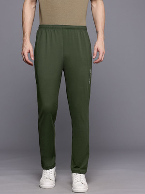 HRX by Hrithik Roshan Solid Men Green Track Pants