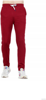 ZAMIA ENTERPRISES Solid Men Maroon Track Pants