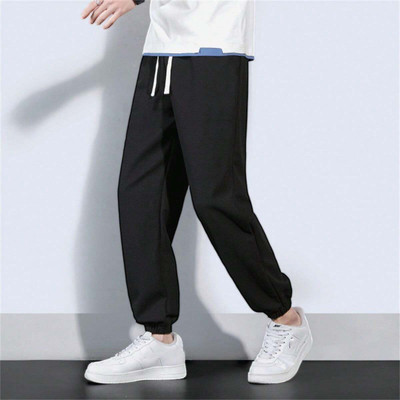Dockstreet Solid Men Black Track Pants