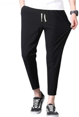 Jaishreekedar Solid Men Black Track Pants