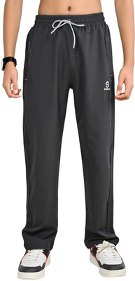 Sporton Solid Men Grey Track Pants